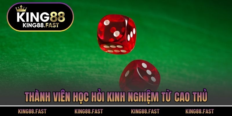 Thành viên học hỏi kinh nghiệm từ cao thủ